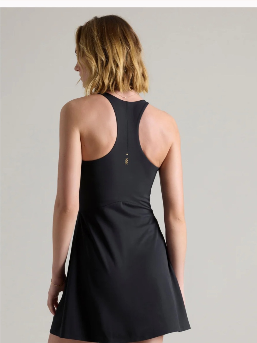 Rhone course to court dress - black - Picture 2 of 4